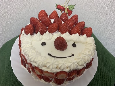 X Mas クリスマスケーキ手作りレシピ サンタ飾り 87diary