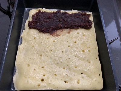 簡単 ホケミと卵焼き器でつくるミニロールケーキ 87diary